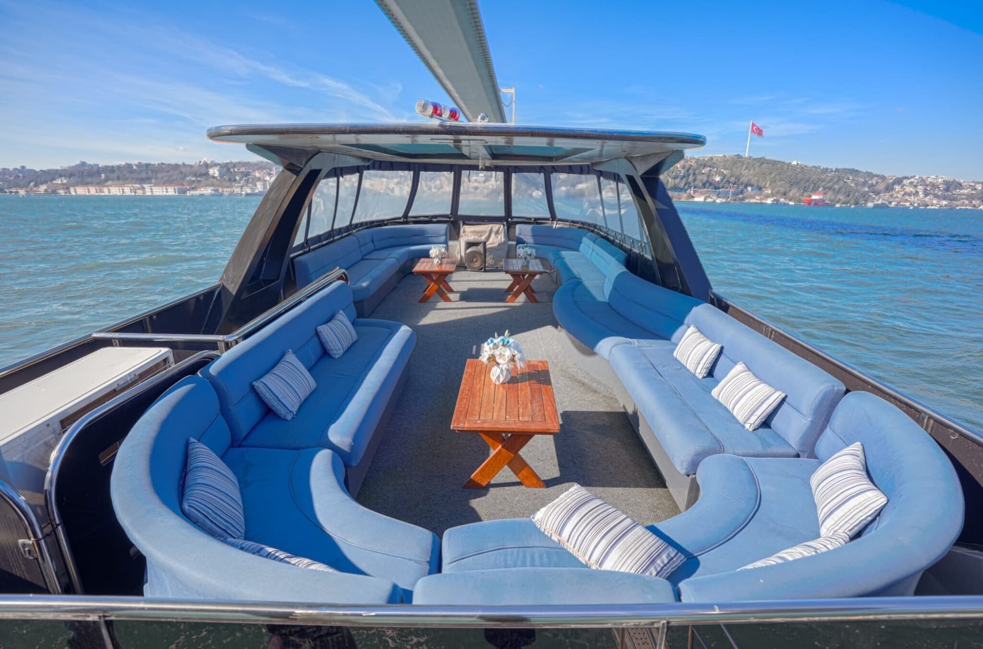 Bachelor & hen on a private Bosphorus yacht, Istanbul